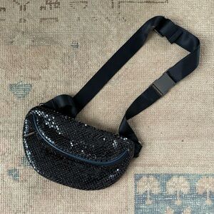 Free People Chain Mai/ Metal Mesh Fanny Pack